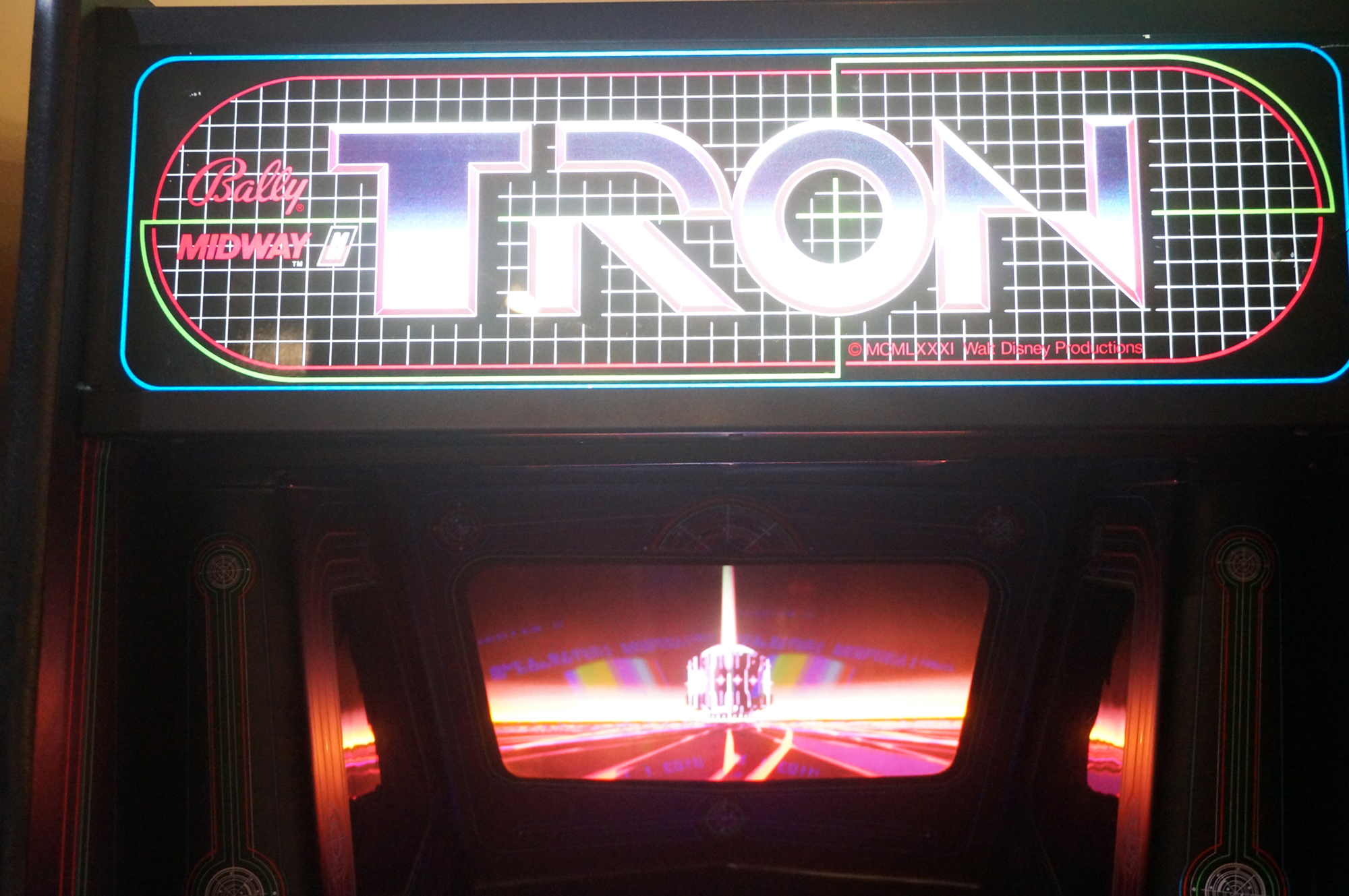 Tron Arcade Game (1982)